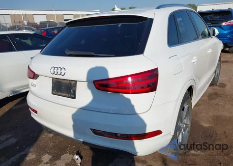 2015 Audi Q3 2.0T Premium Plus из США, поврежденный, VIN WA1BFCFS9FR000613